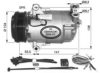 NRF 32426 Compressor, air conditioning